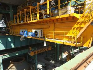 冶金起重機(jī)監(jiān)控-首鋼YZ360-75t橋機(jī)